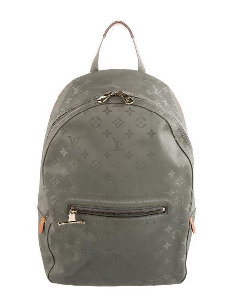 louis vuitton monogram titanium backpack|Louis Vuitton backpack laptop.